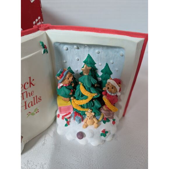 Vntg. CRISTMAS San Francisco Music Box Company. We Wish You A Merry Cristmas - Picture 2 of 7